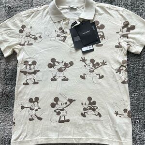 Polo shirt with tag Dolce & Gabbana with Micky Mouse design.